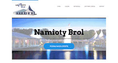 Desktop Screenshot of namioty.com