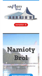 Mobile Screenshot of namioty.com
