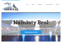 Tablet Screenshot of namioty.com