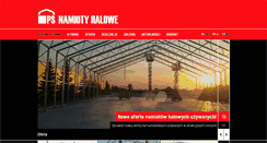 Desktop Screenshot of namioty.com.pl